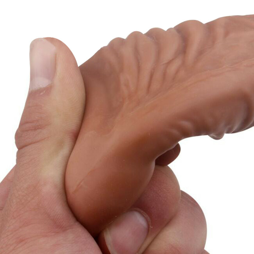 Bigger Penis Extender Enlarger Sleeve Reusable Condom Delay Ejaculation MALE