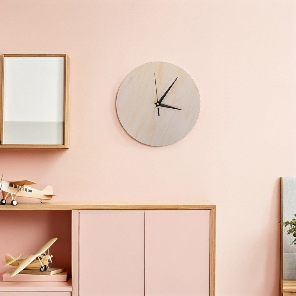 2 Pcs Clock Face Kit Diy Wall Faces for Crafts Making Accessories