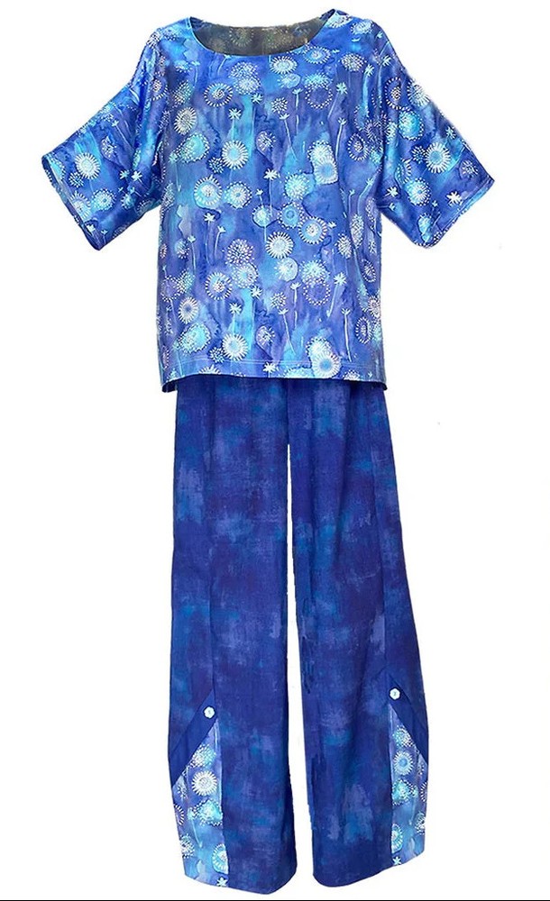 Great Lines Top & Pants Pattern by Karen Nye