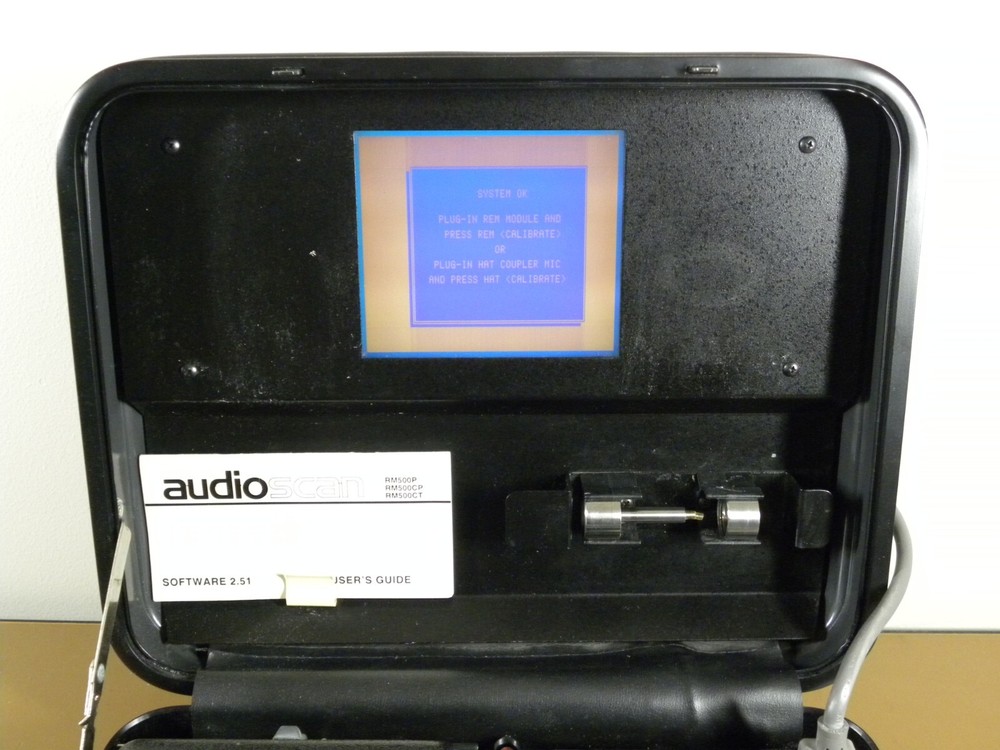 AudioScan RM500 Portable Hearing Aid Analyzer