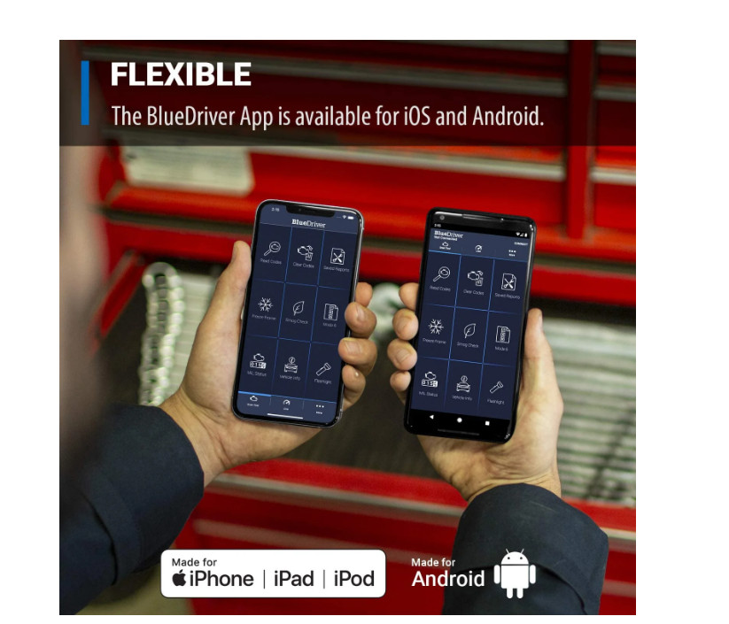 BlueDriver Pro OBD2 Bluetooth Car Diagnostic Scan Tool and Code Reader