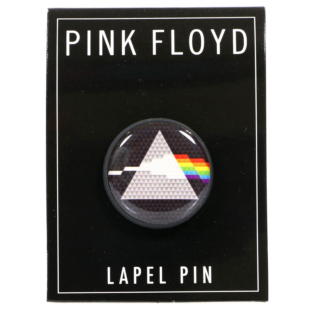 Authentic PINK FLOYD Circle Logo Lapel Pin NEW