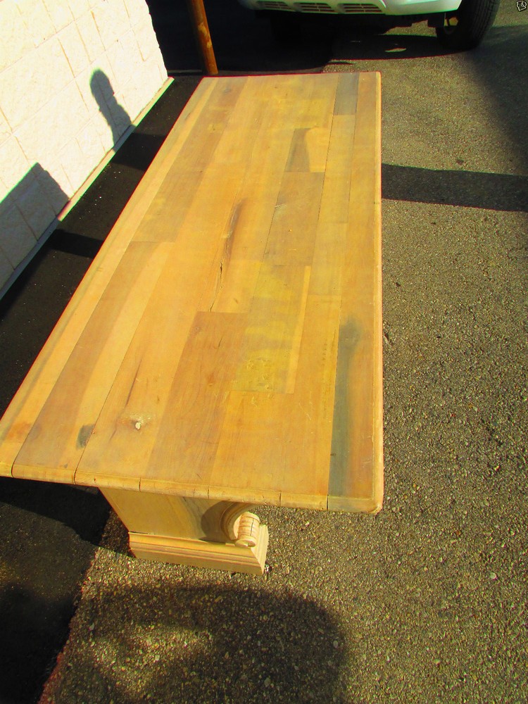 Unusual Antique Italian Credenza Buffet Sideboard