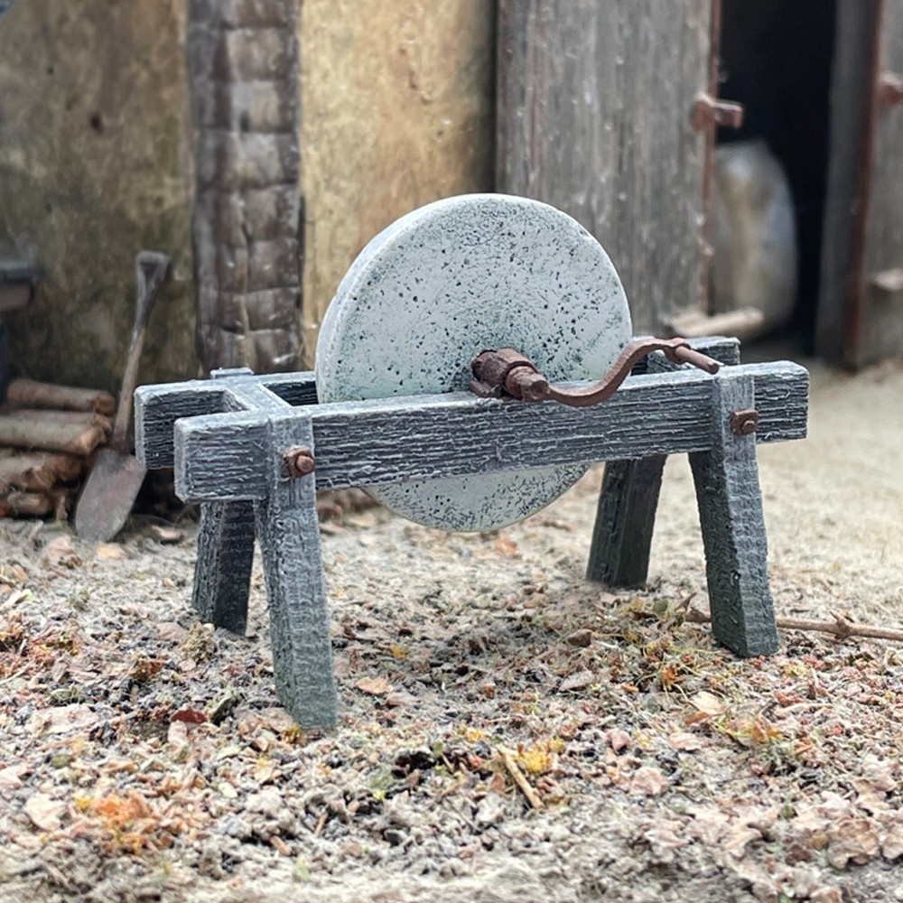 RWD 1/35 Blacksmith Stone Model Kit | Farm  Diorama Accessories Workshop  Tools
