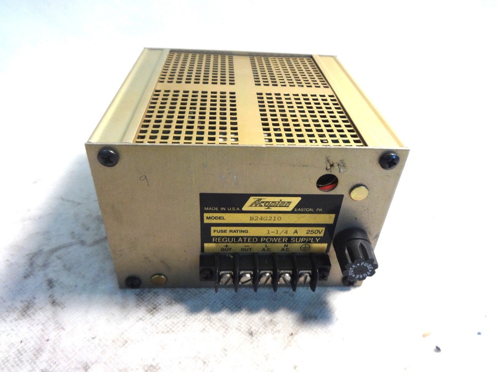 ACOPIAN B24G210 REGULATED POWER SUPPLY