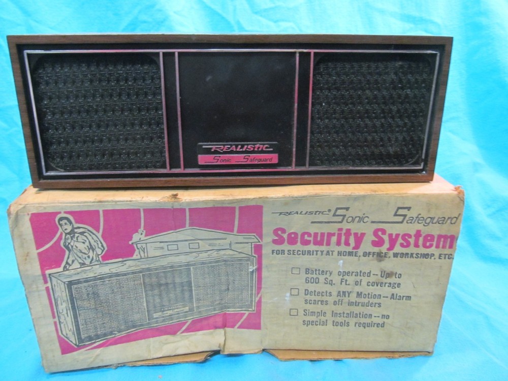 REALISTIC SONIC SAFEGUARD MOTION SENSING SECURITY SYSTEM 275-496