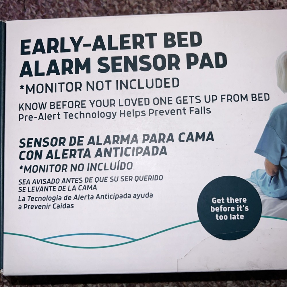 Lunderg Early Alert Bed Alarm System Sensor Pad Bed Sensor Pad