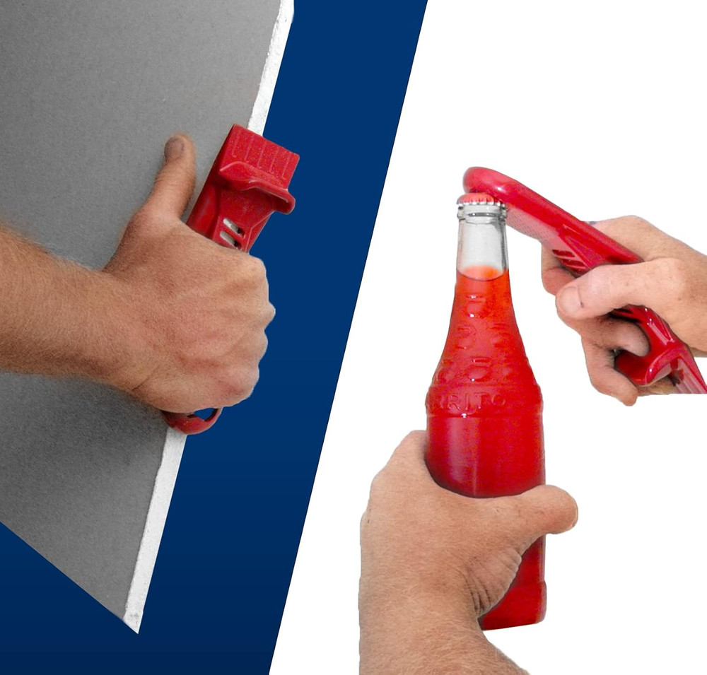 Drywall Panel Lifter, Drywall Rasp, Drywall Tool Includes Built in Bottle Opener