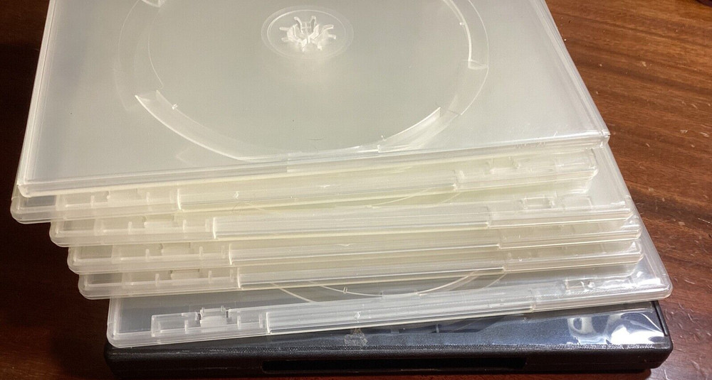 7 DVD Replacement Cases - Single Disc -Outer plastic -Durable - $7.99