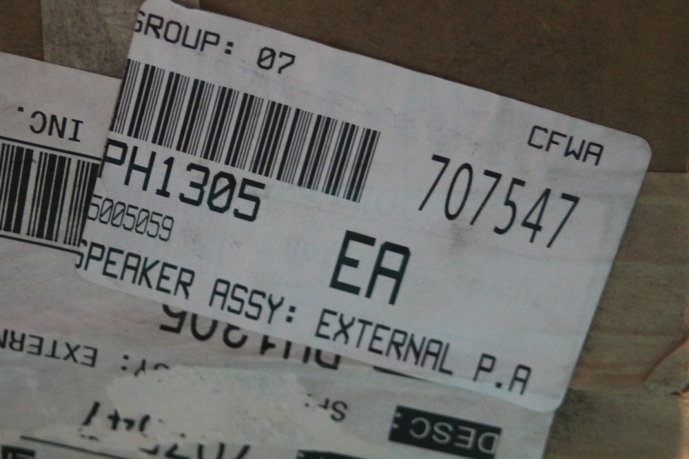 MobilePage Weather Proof Horn Speaker Model 1180