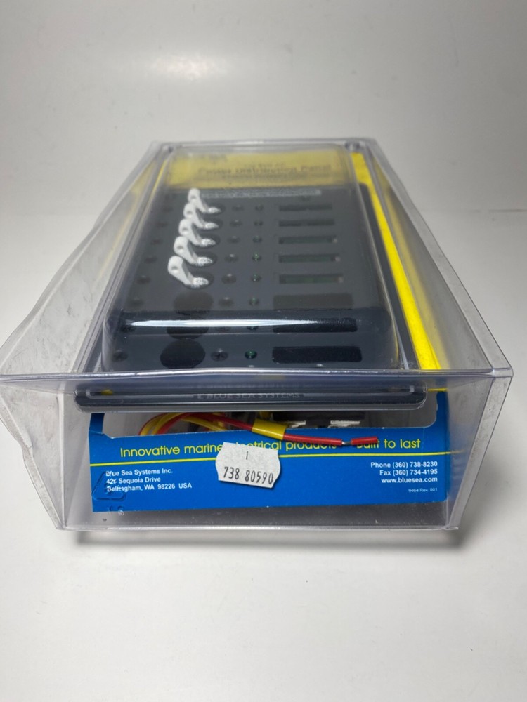 Panel Accessory Power Dustribution 120v AC Blue Sea 8059 Marine Off Grid