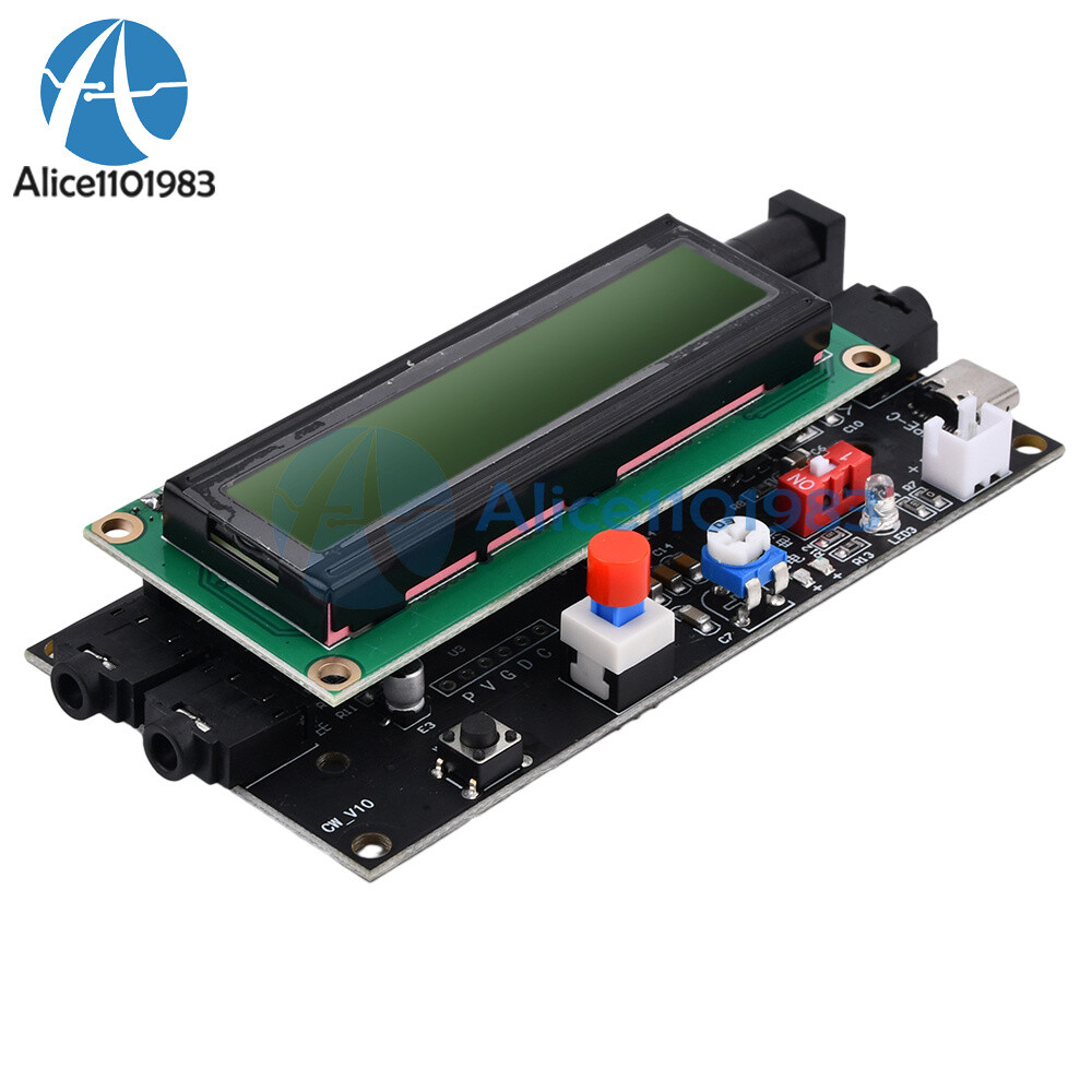 LCD1602 Ham Radio Essential CW Decoder Morse Code Reader Translator Decoder
