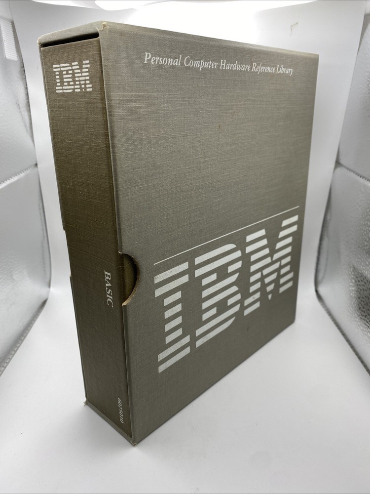 IBM BASIC Reference 1984 3rd Edition 6025010 (No Software)