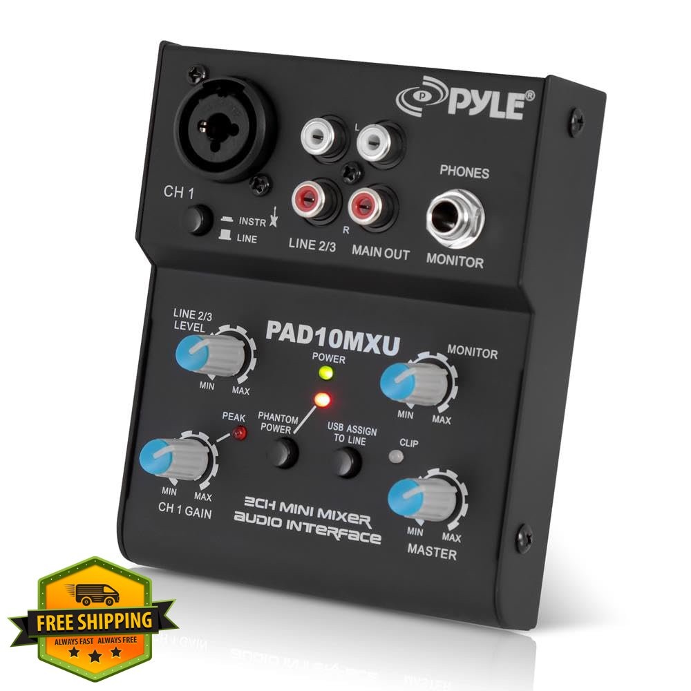 PYLE PAD10MXU DJ Mixer