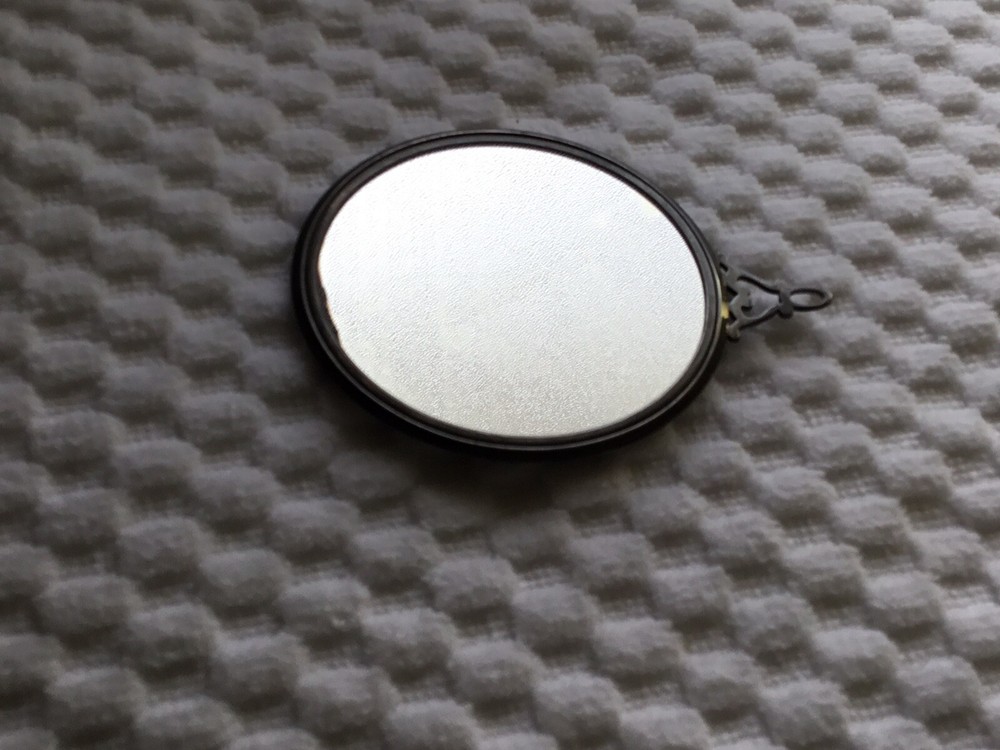 VINTAGE WEBSTER STERLING SILVER NOVELTY MIRROR SMALL HANDLE