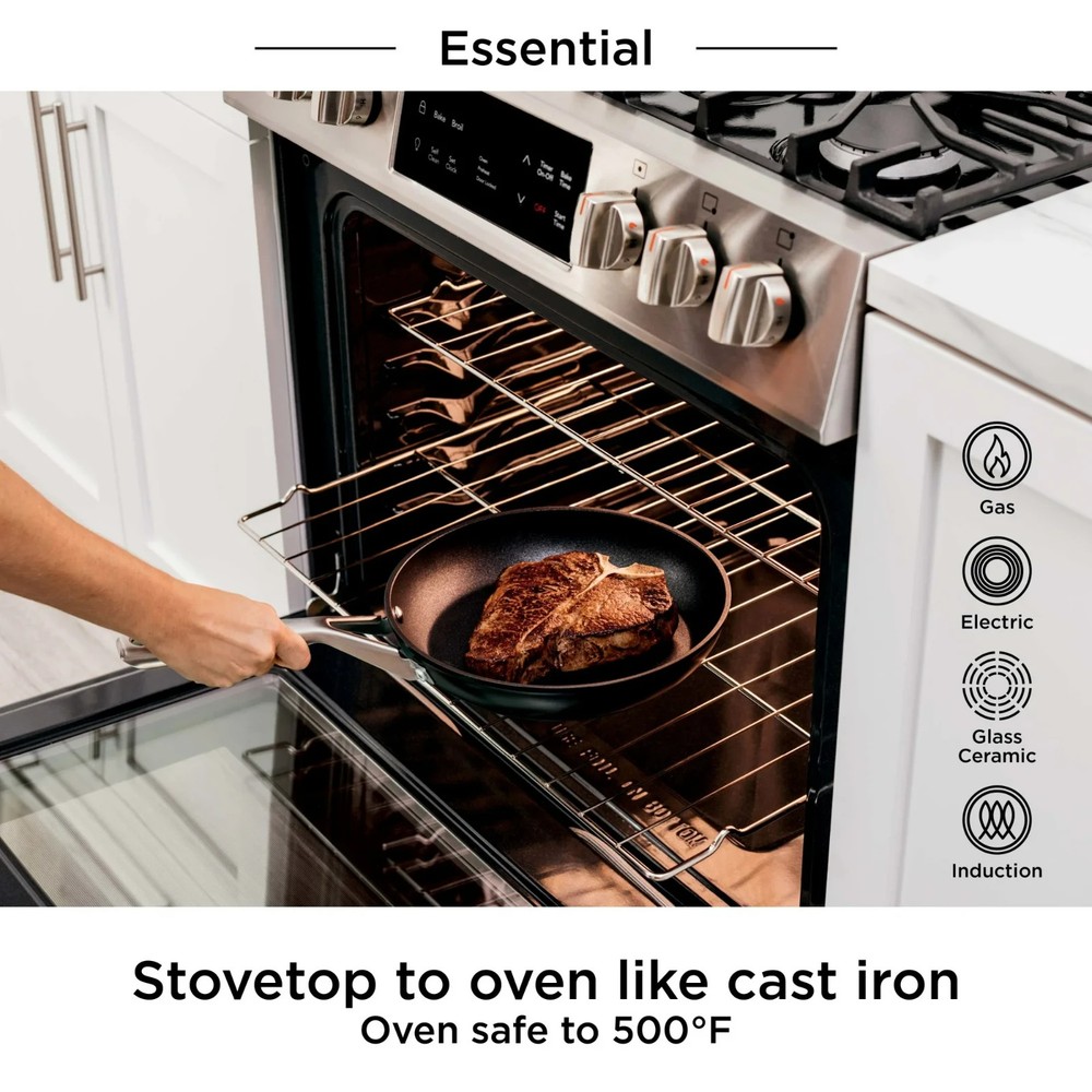 Ninja NeverStick Essential 10-Piece Cookware Set, C19010