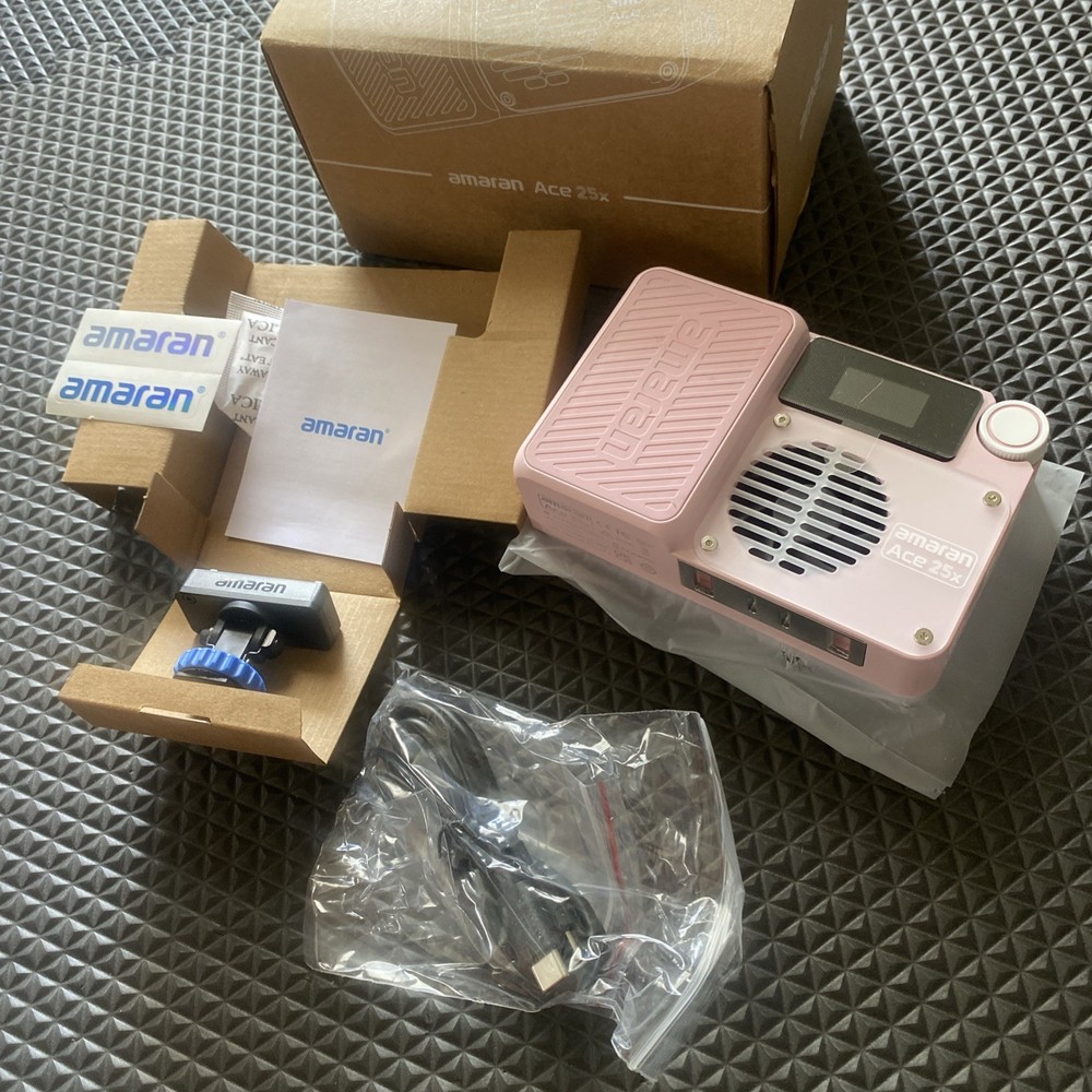 Amaran Ace 25x Bi-Color LED Light Panel (Pink)