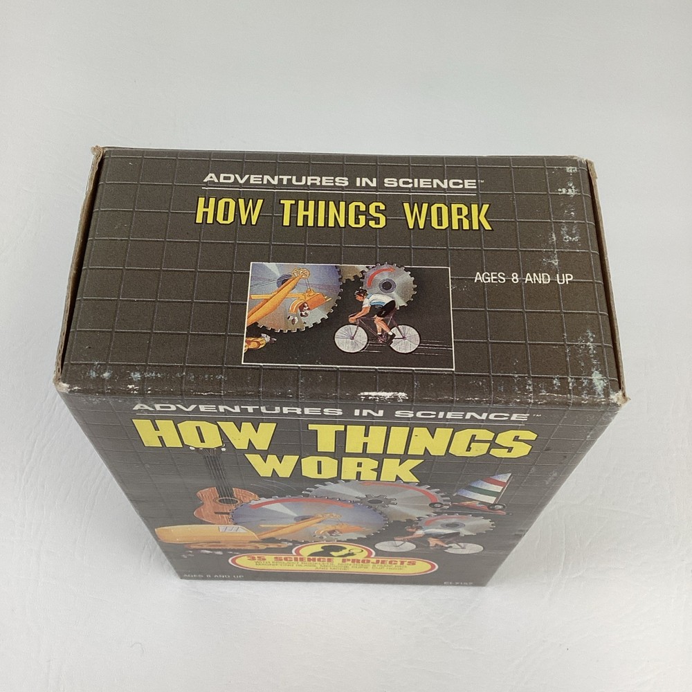 Adventures In Science How Things Work Science Projects Vintage Educational 1989