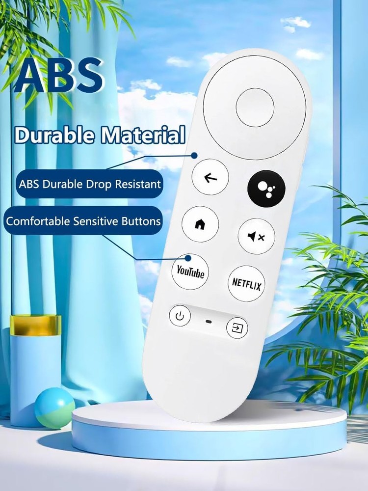 NEW Chromecast with Google TV (4K) - Snow (REMOTE ONLY)