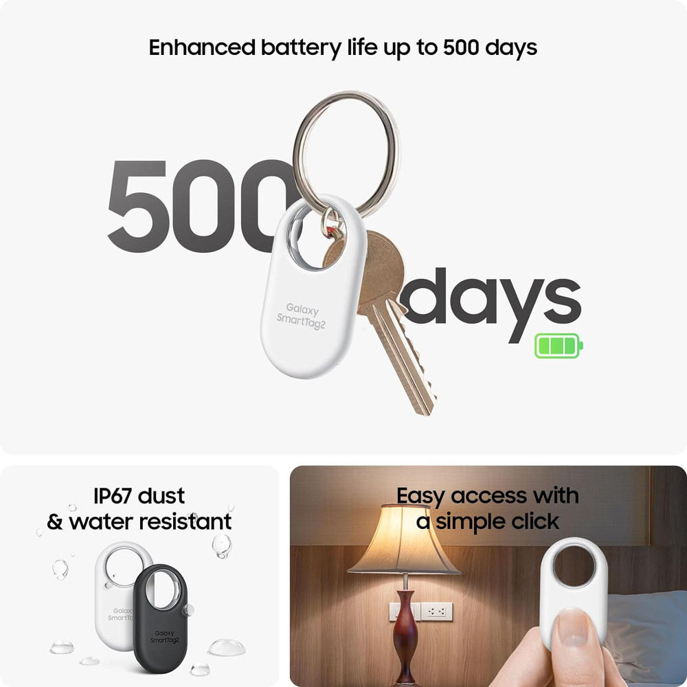 Galaxy Smarttag2, Bluetooth Tracker, Smart Tag GPS Locator Tracking Device, Item