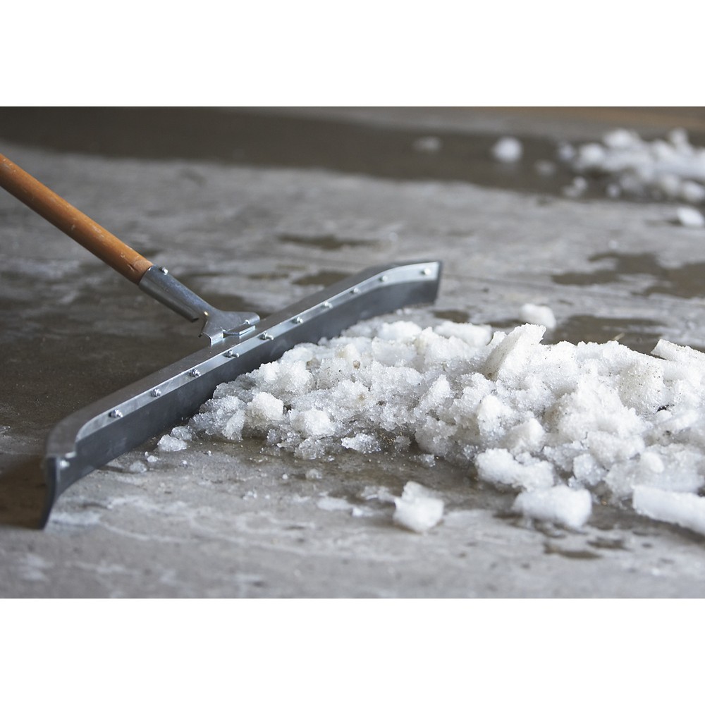 Libman 36in. Curved Floor Squeegee, 55in.L Handle, Model# 954