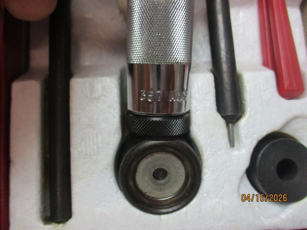 1970's LEE Loader 357 Magnum Hand Reloading Set