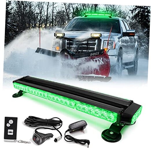 Wireless Remote Control 26'' LED Rooftop Double Side Emergency Hazard Strobe