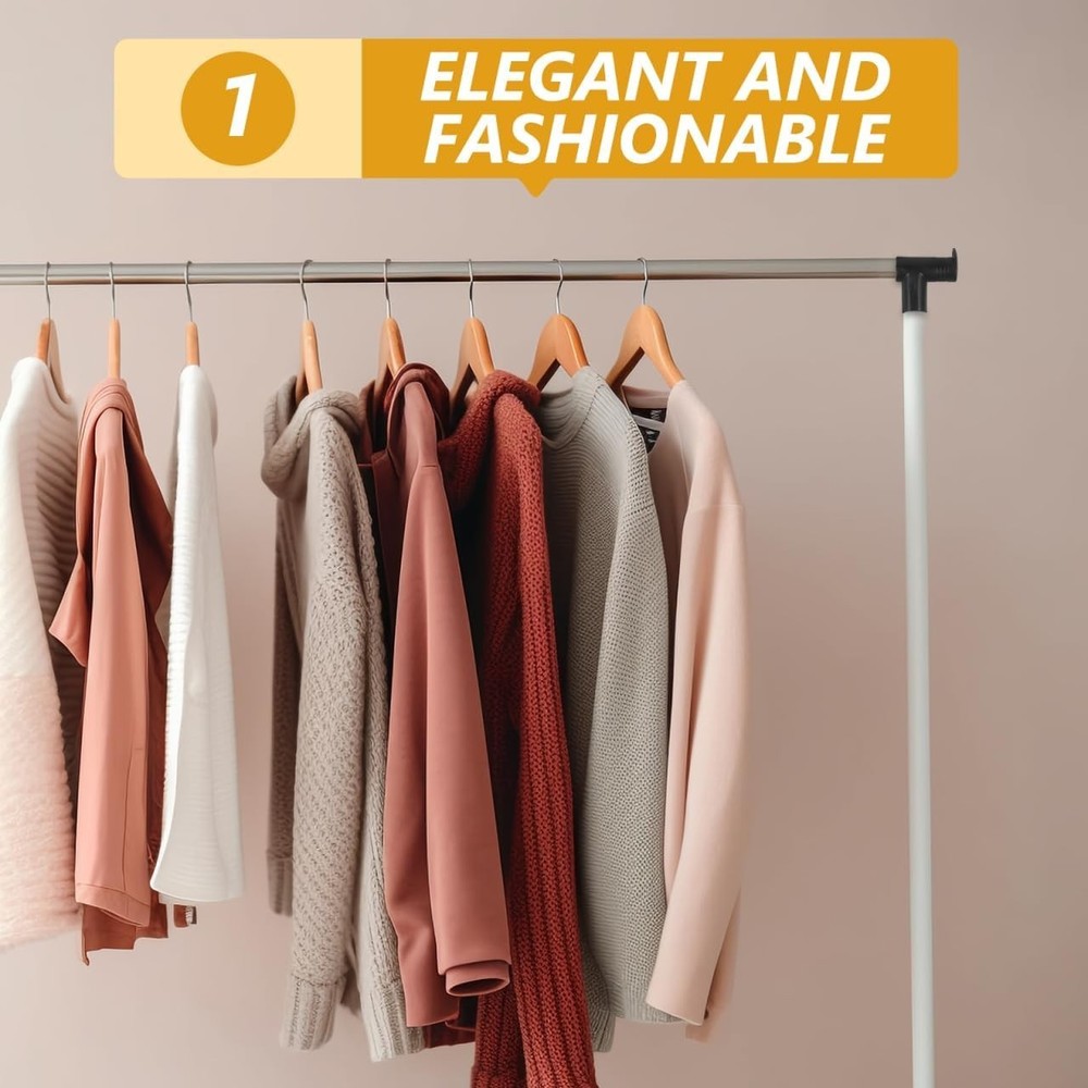 2 Pack Right Angle Clothes Rack Connectors - Essential Laundry Accessories