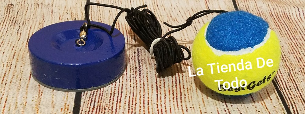 2 LB IRON BASE TENNIS BALL TRAINER READ