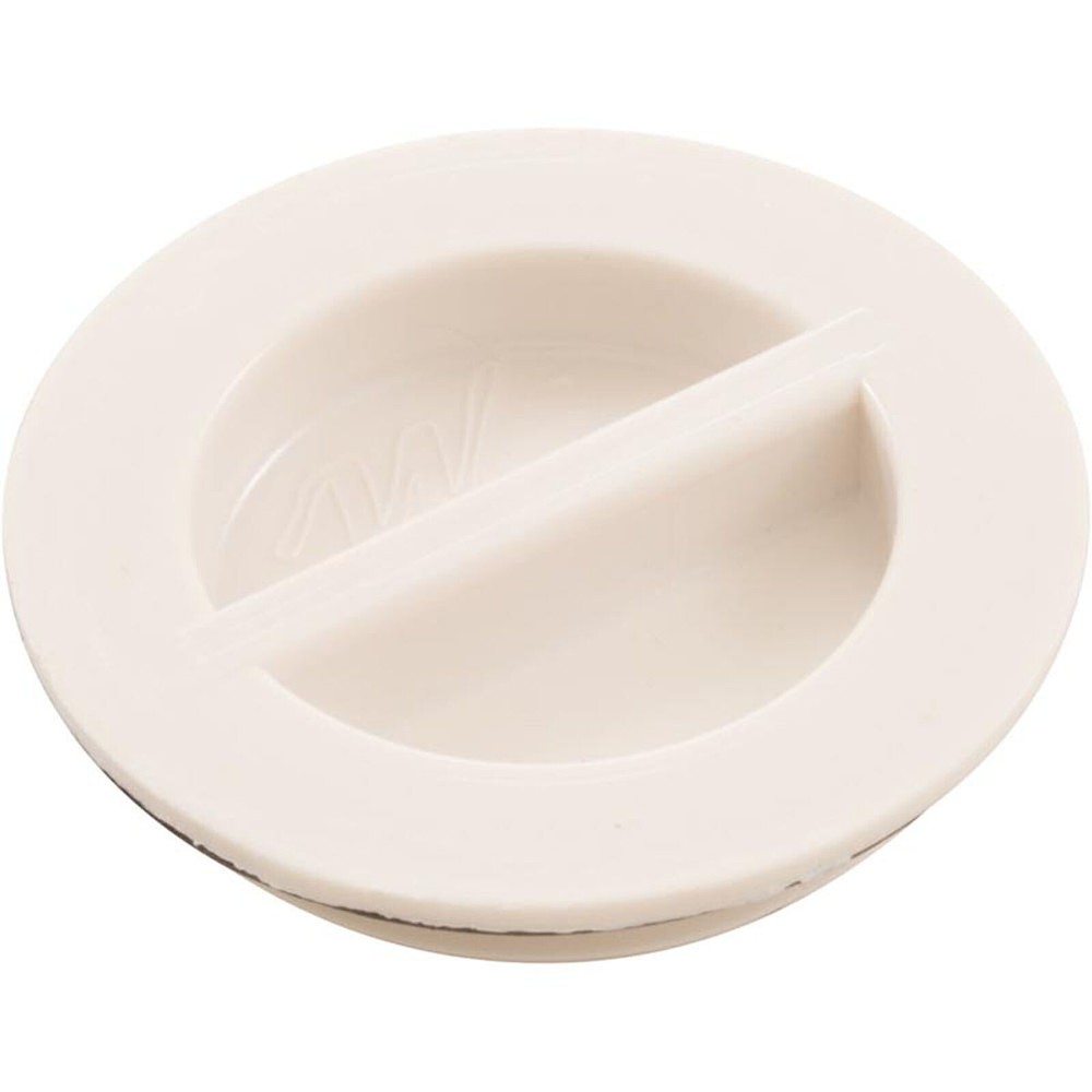 Flush Plug 1 1/2"With Gasket - White