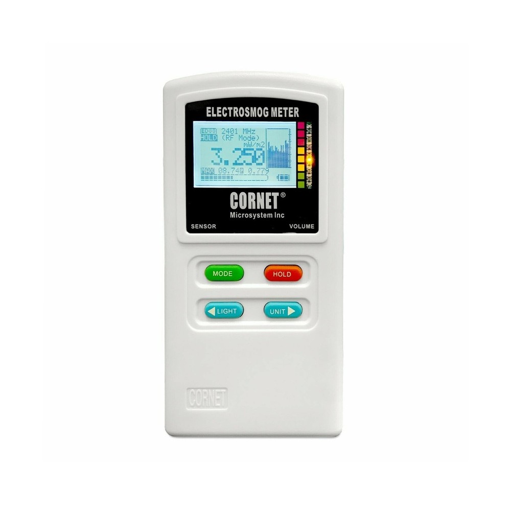 EMRSS Cornet ED88TPlus 5G Latest Version Tri Mode Meter EMF/RF Detector/Acous...