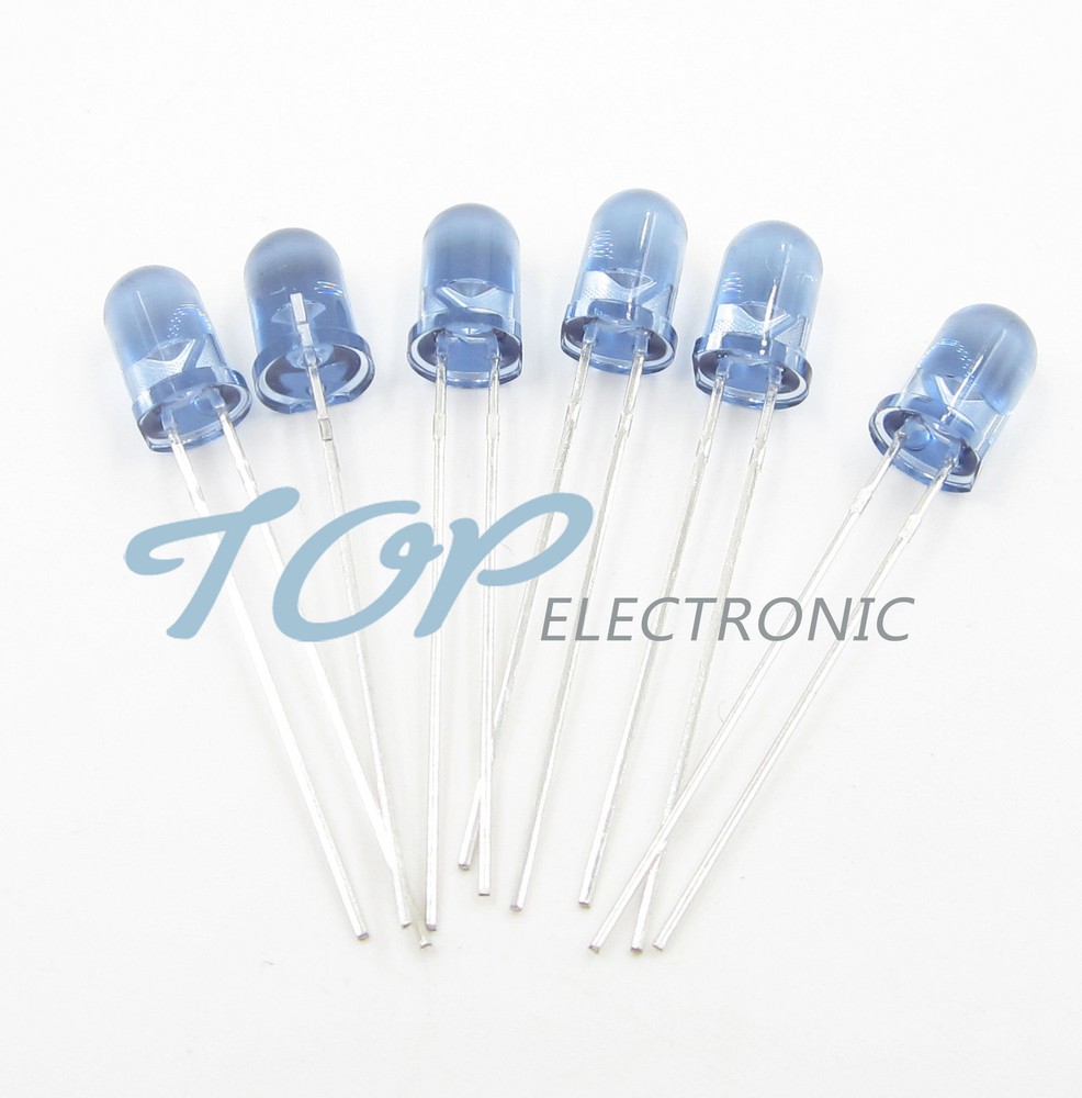 50pcs 5mm 940nm infrared emission Remote control transmitter blue