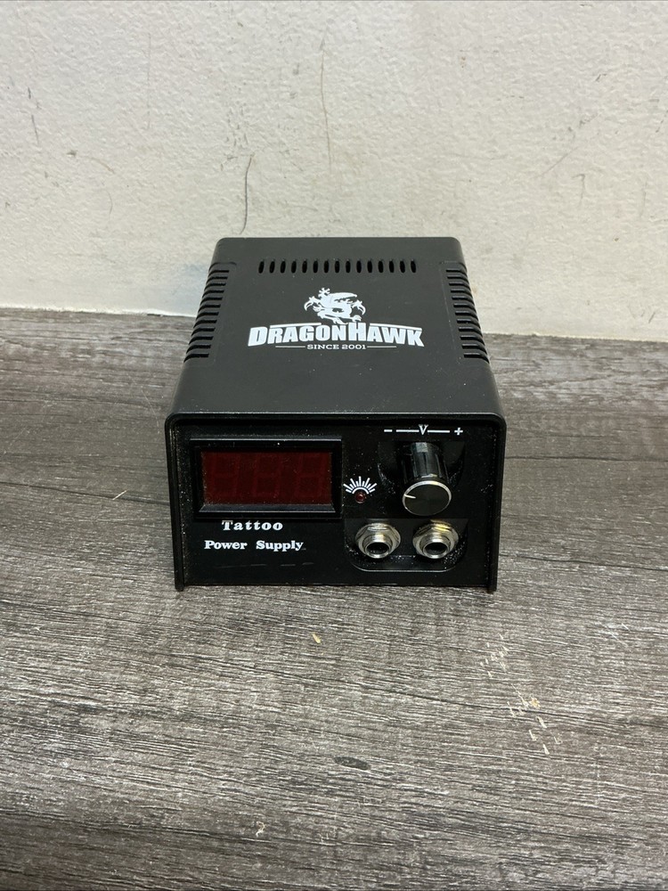 Dragonhawk Tattoo Machine Power Supply