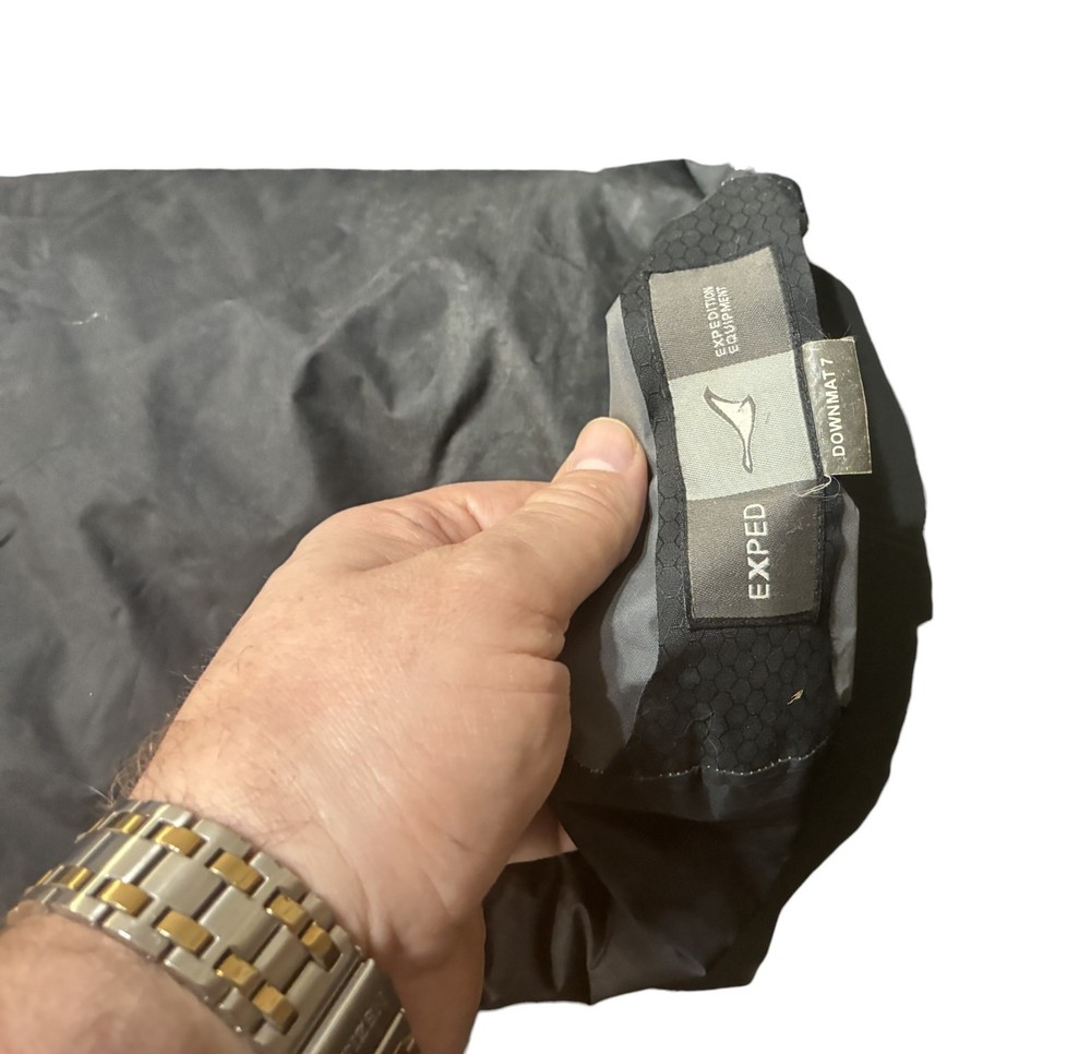 Exped DownMat 7 Sleeping Pad Inflatable Black w/ Stuff Sack