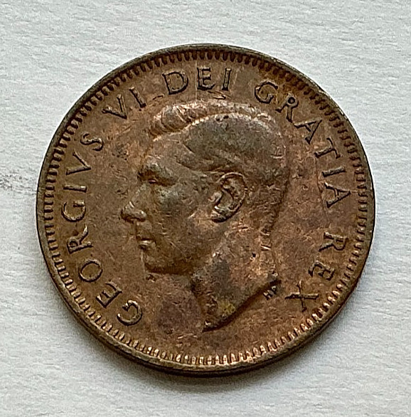 1950 Canada One Cent KM# 41