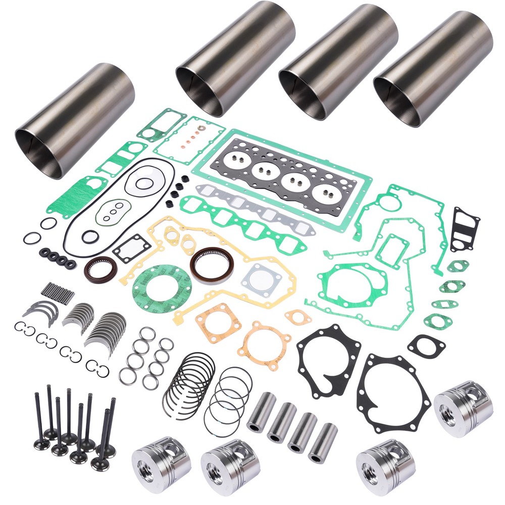 For Cummins B3.3 Engine Excavator Loader Overhaul Rebuild Kit & E2172 Piston