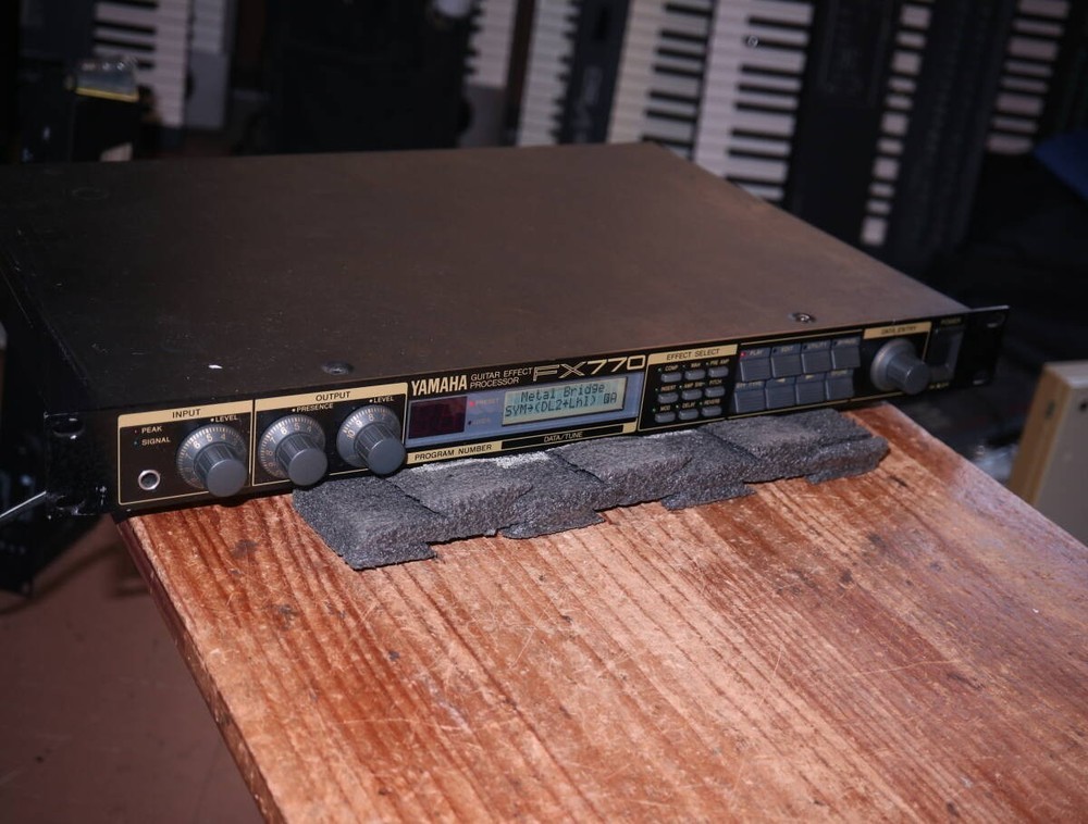Yamaha FX770 Guitar Effect Processor From Japan Maintenanced AC100V