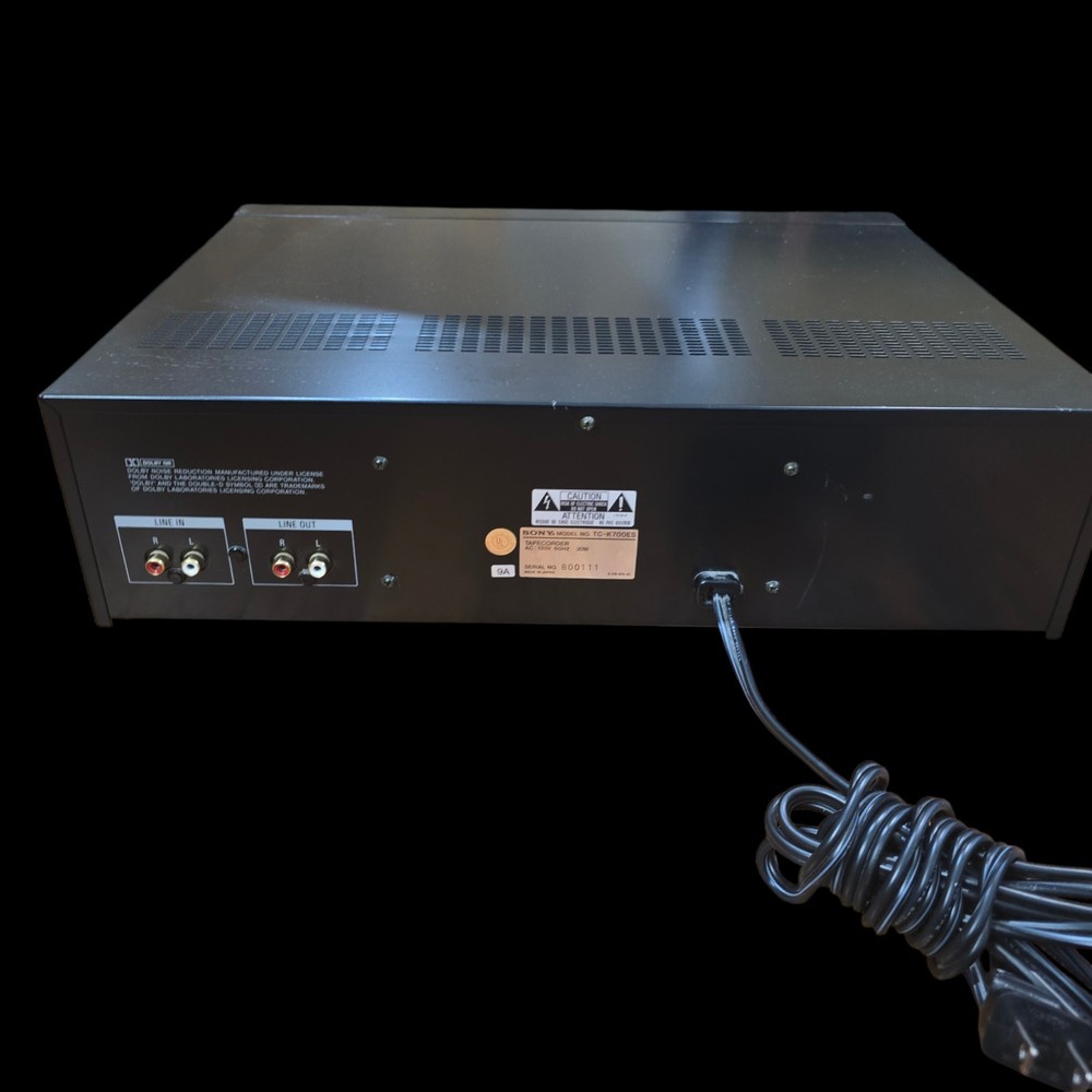Sony TC-K700ES 3 Head Working