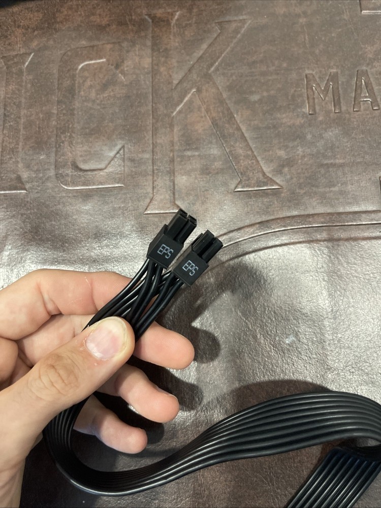 Silverstone CPU/EPS 8 pin to 4+4pin Modular Power Supply Cable