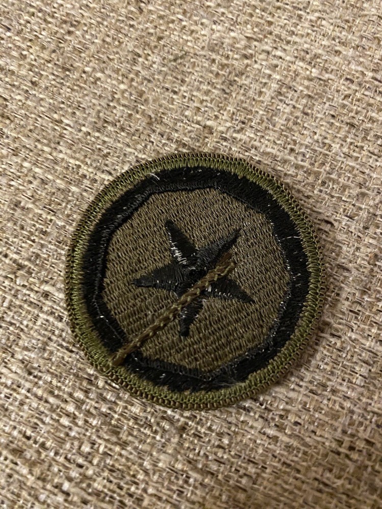 US Army 9th Support Command Subdued Patch INV4401