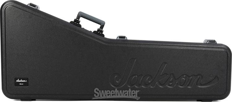 Jackson 6-String/7-String Rhoads Molded ABS Case - Black