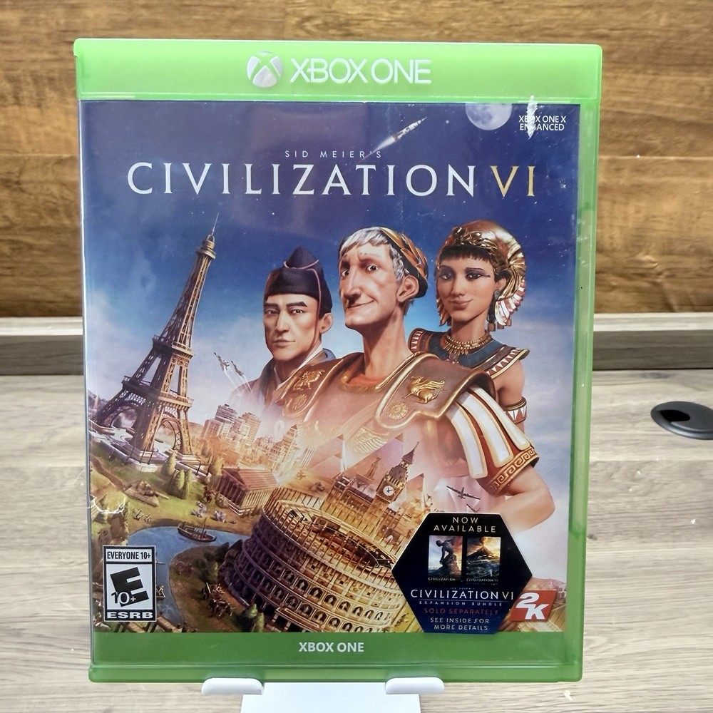 Sid Meiier’s Civilization VI Video Game (Microsoft Xbox One, 2019) Enhanced