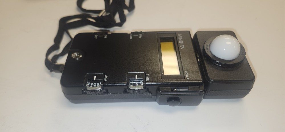 Minolta Flash Meter III light meter + CASE - TESTED - WORKS