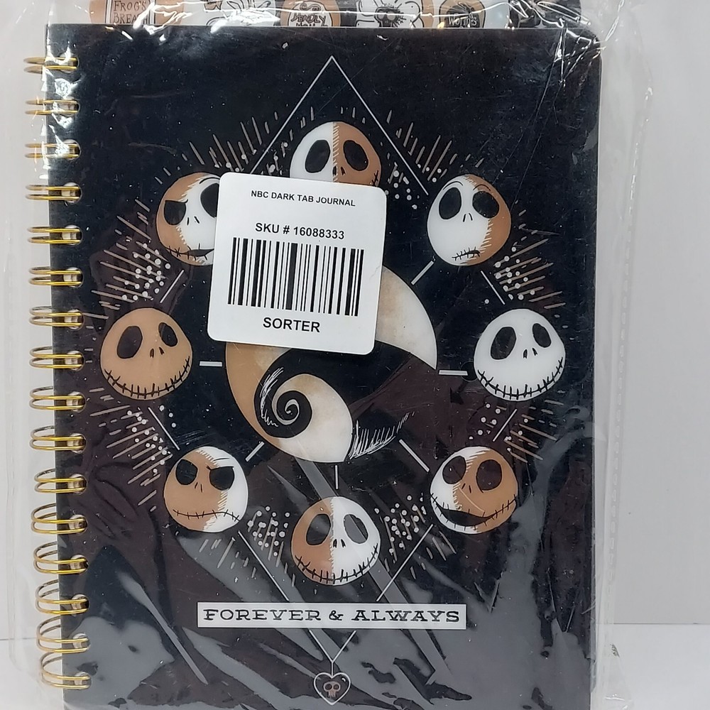 Jack Skellington Journal With Sticky Tabs