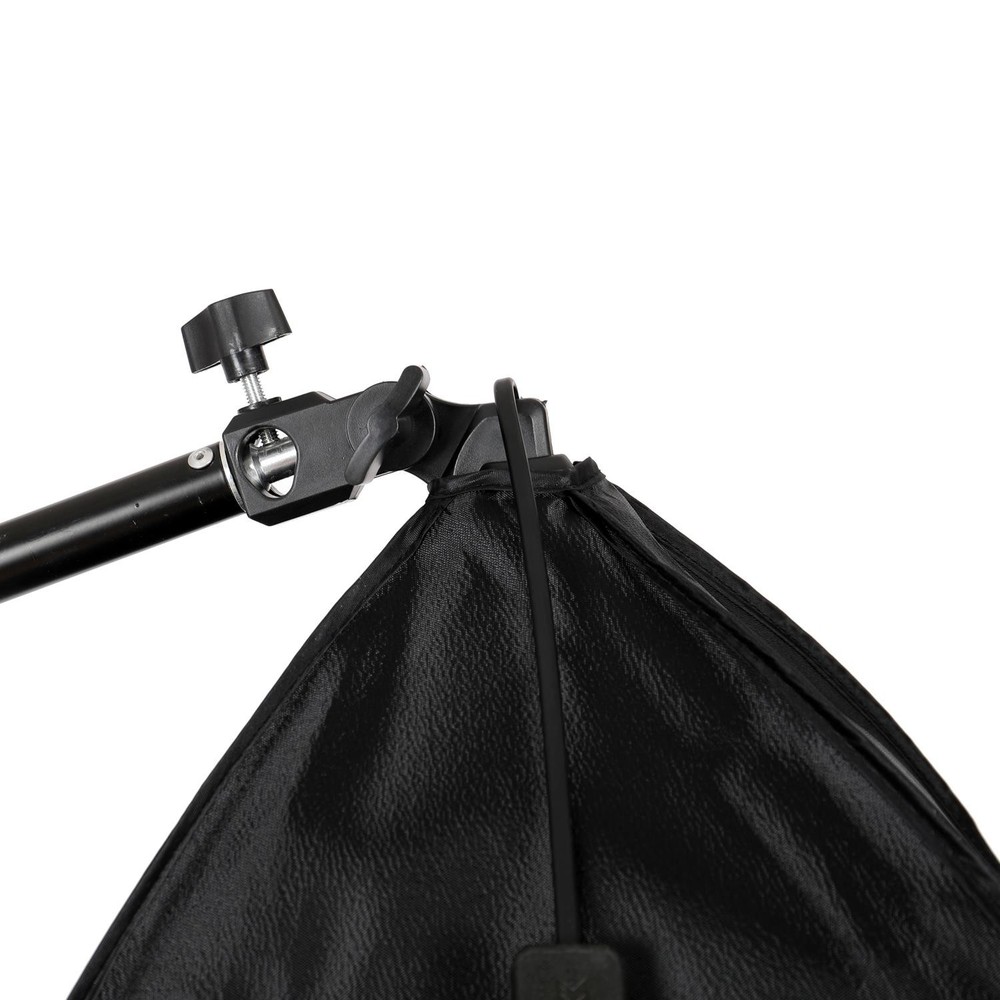 3 x Softbox Continuous Lighting Studio with 3 Adjustable Light Stands Carry Bag
