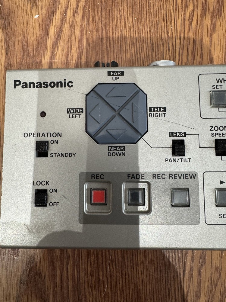 Panasonic WV-CR12 Camera - Camera Remote Controller - Untested #R47