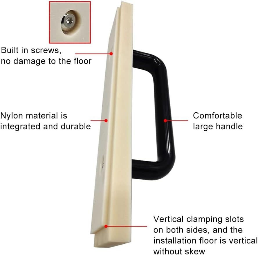 Tapping Block, Durable Flooring Tapping Block with Handle, Practical Vinyl Fl...