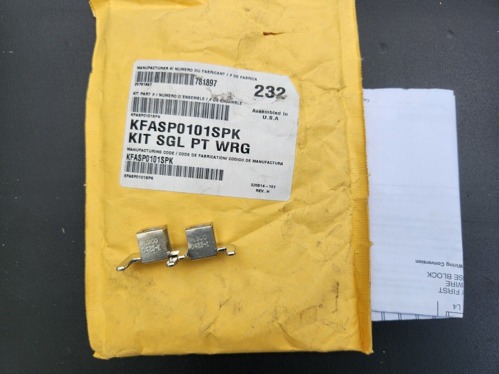 Carrier KFASP0101SPK Single Point Wiring Kit