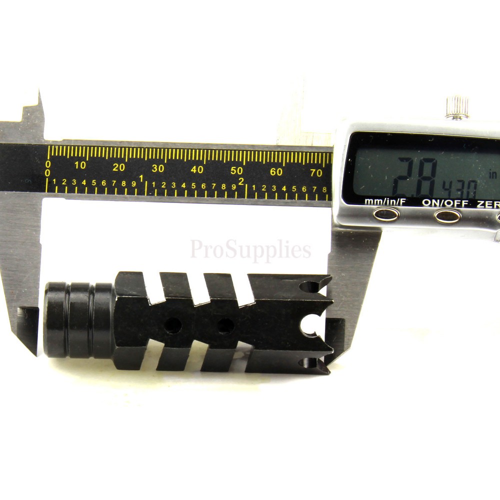 Shark Muzzle Brake 1/2" x 28 Thread .223 /w Crush Washer