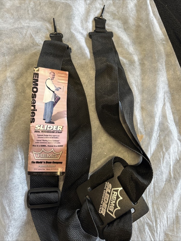 Remo Dual Slider Percussion Strap 110 in.